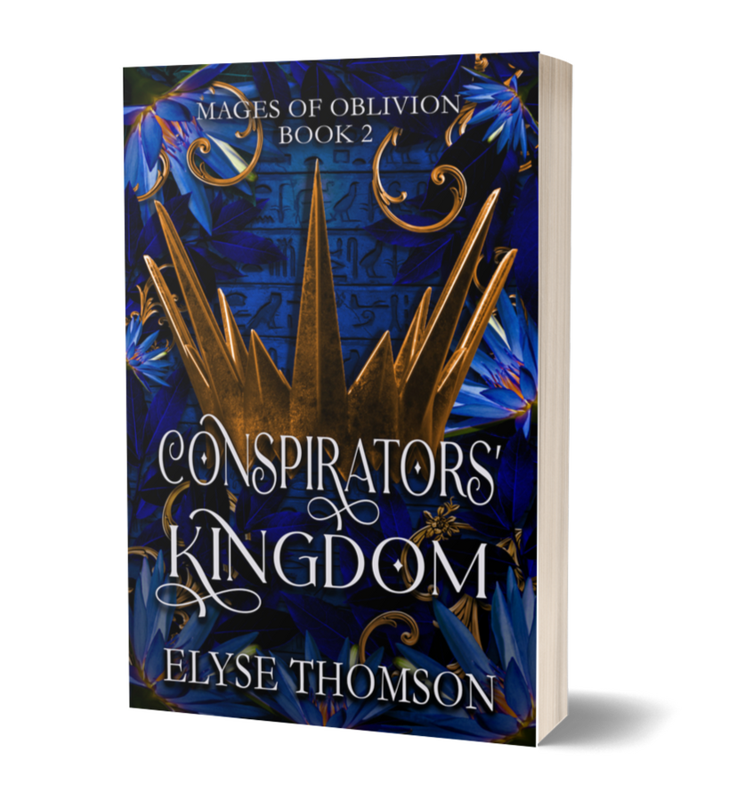 Conspirators' Kingdom paperback mock-up