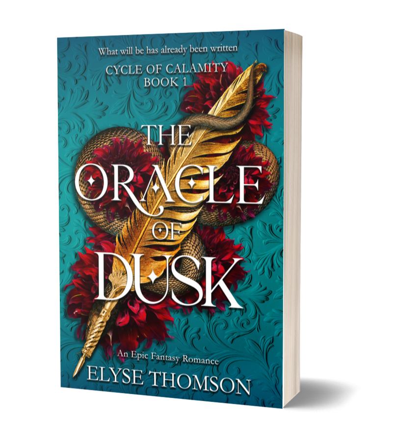 The Oracle of Dusk paperback mock-up
